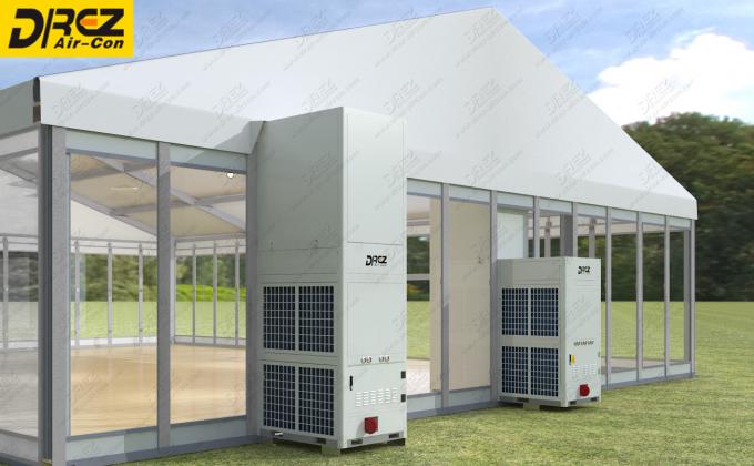 Neue verpackte Zelt-Klimaanlage im Freien, Boden, der 33 Tonne 30.6KW Wechselstrom-Einheit steht