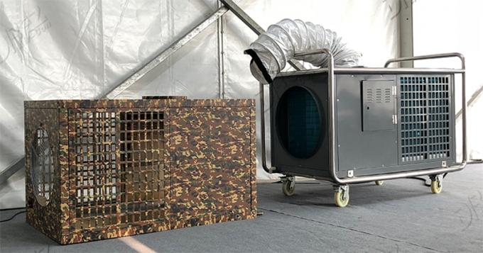 Militärische tragbare Zelt-Fernsteuerungsklimaanlage, Ereignis-Zelt Wechselstrom-Einheit im Freien