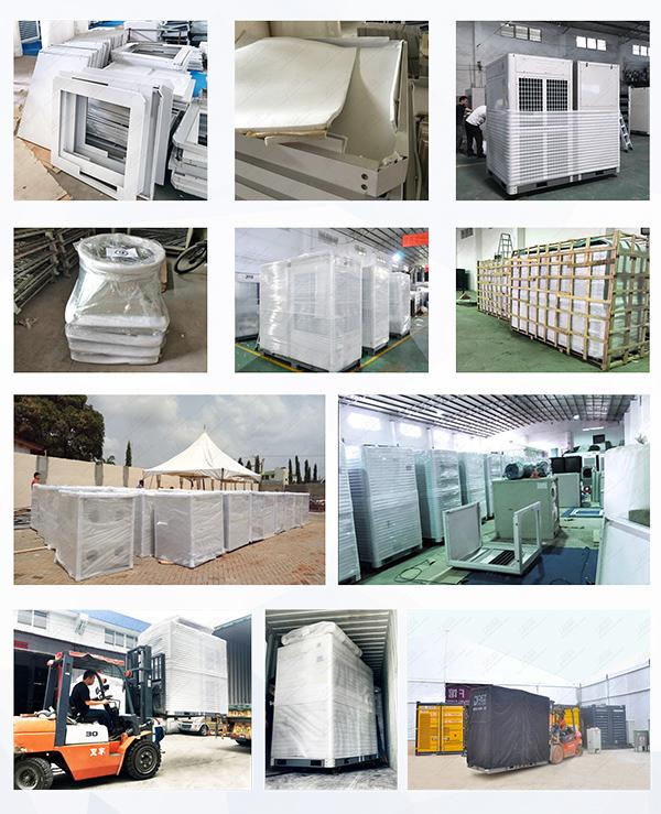 Klassiker im Freien verpackte Klimaanlage des Zelt-12.75KW für Handelsereignisse