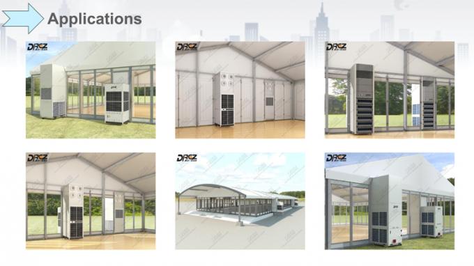 Boden-Stellung verpackte Zelt-Klimaanlage Drez Aircon für das Ausstellungs-Zelt-Abkühlen