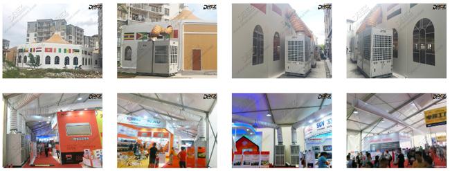 Industrielle geleitete verpackte abkühlende Verwendung Zelt-Klimaanlage-Ausstellungs-Halls