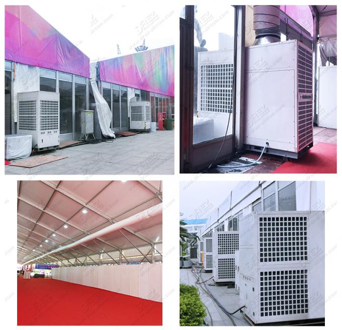 Zentrale industrielle große Luftströmung der Zelt-Klimaanlagen-30HP für das Ausstellungs-Abkühlen