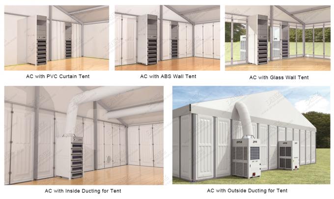 Verpackte Handelsklimaanlage, 28 Tonnen-Ereignis-Zelt-zentrale Klimaanlage