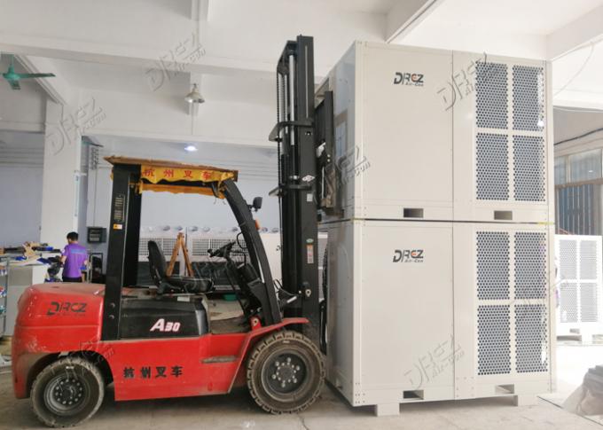 Anhänger brachte mobile industrielle Klimaanlage des Zelt-25HP eine 20 Tonnen-Kälteleistung an