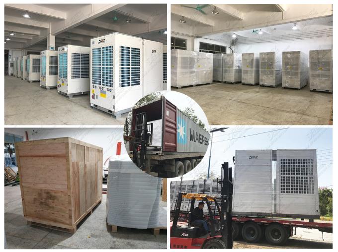Anhänger angebrachte abkühlende Ausrüstung der Klimaanlagen-72.5kw im Freien für doppelstöckiges Zelt