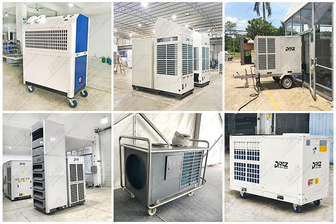portierbare 7.5HP Klimaanlagen im Freien bedienungsfertige Klimaanlage und Heizungs-Stellen-Luftkühlung