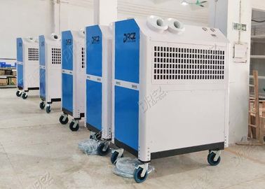 China tragbare Klimaanlage des Zelt-10HP für Promi Raum-weiße/blaue Farbe fournisseur