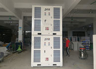China Horizontale abkühlende und erhitzende Ausstellungs-Zelt-Klimaanlagen-vorübergehende Stellen-Kaltluft Firma