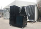 Schwarze industrielle Zelt-Klimaanlage Drez tragbares Kühlsystem HVAC Temperary fournisseur