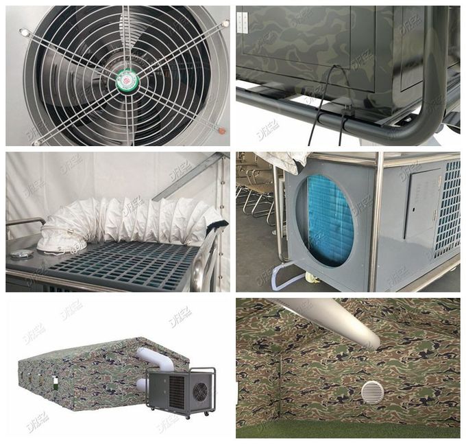 Konferenz-Zelt-Klimaanlage Drez 7.5HP, bewegliche Militärzelt-Klimaanlagen