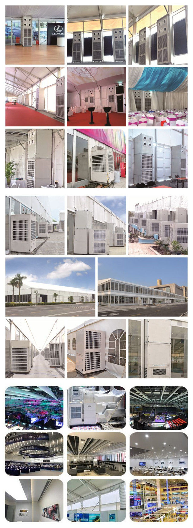 Konferenz-Zelt-Klimaanlage Drez 7.5HP, bewegliche Militärzelt-Klimaanlagen