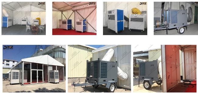 Drez tragbares integrales Entwurfs-Festzelt-Kühlsystem der Zelt-Klimaanlagen-10HP 29KW