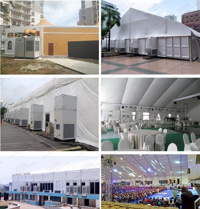 Breiten Sie stehende Zelt-Klimaanlage, vorübergehende Luftkühler der Ausstellungs-30HP im Freien aus