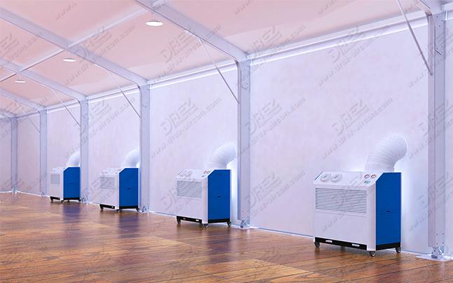 Copeland-Kompressor 5HP 4 Tonnen-tragbare Zelt-Klimaanlage für Büro-Raum
